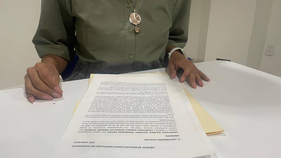 María acusa dilaciones y falta de perspectiva de género e infancia en un proceso familiar que inició en 2018.