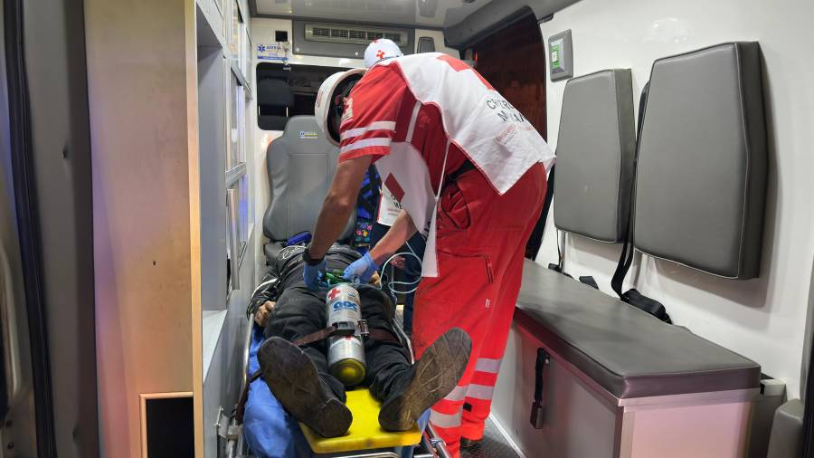 El lesionado se reporta como grave.