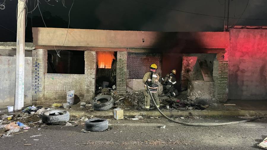 El propietario los mandó desalojar y se la quemaron.