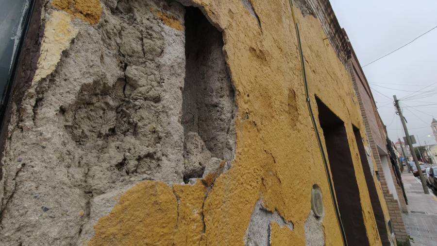 Saltillo: Se triplican casas en riesgo de derrumbe en el Centro Histórico