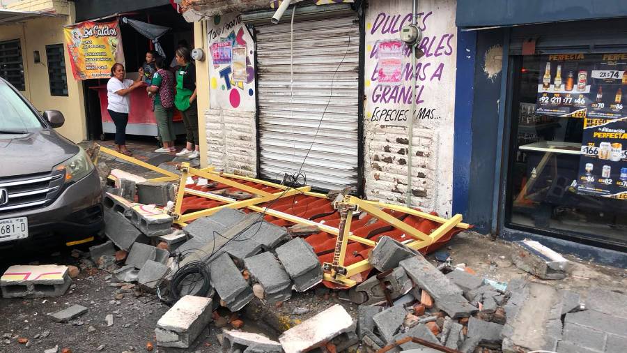 Las precipitaciones fueron más intensas en los sectores sur y poniente del municipio, donde se concentraron las principales afectaciones reportadas por las autoridades.