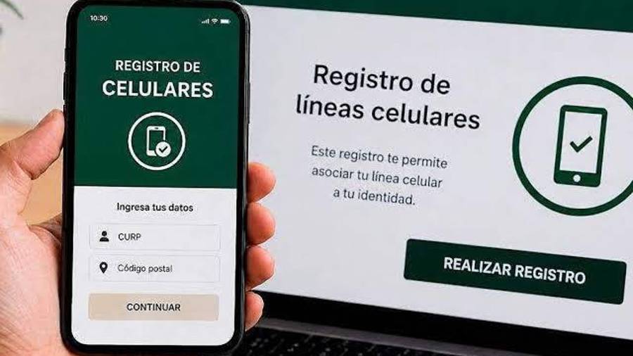 La CRT hizo un llamado a los usuarios de líneas de celular con terminación “0” a registrar sus datos, como la CURP, antes del 15 de agosto, de lo contrario se les suspenderá el servicio.