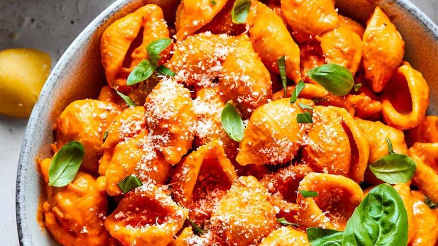 Spicy White Wine Pasta.