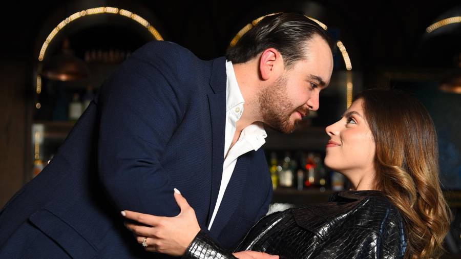 Homero Lara y Ana Fernanda Cuevas.