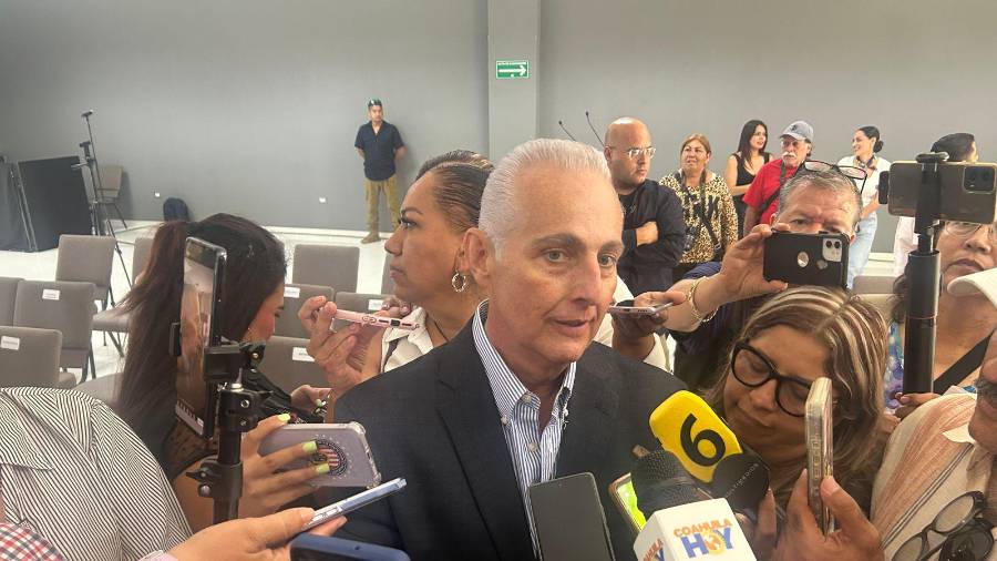 El alcalde de Torreón señaló que actualmente hay cuatro pozos en proceso en distintos sectores de la ciudad.