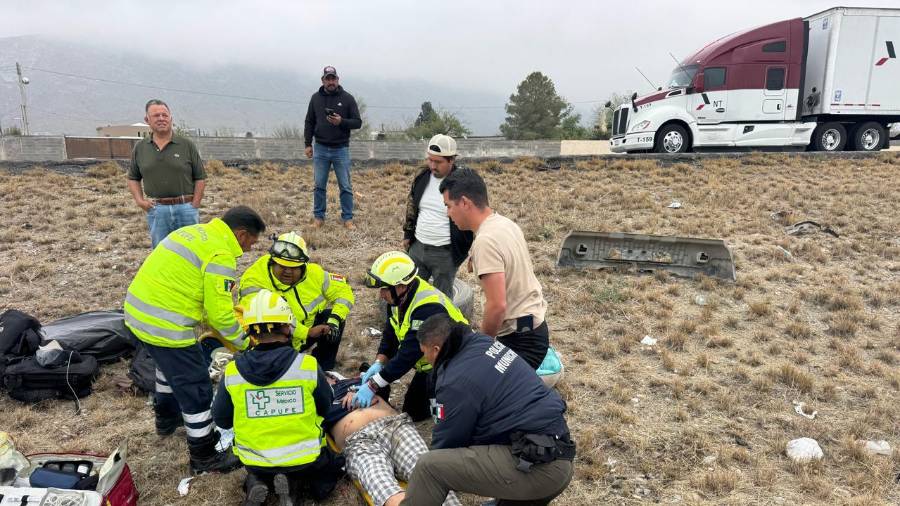 Uno de los tripulantes falleció en el hospital.