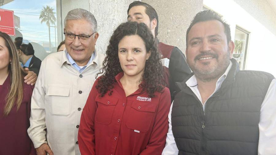 La dirigencia nacional de Morena encabezó un encuentro con militantes y responsables seccionales en Monclova.