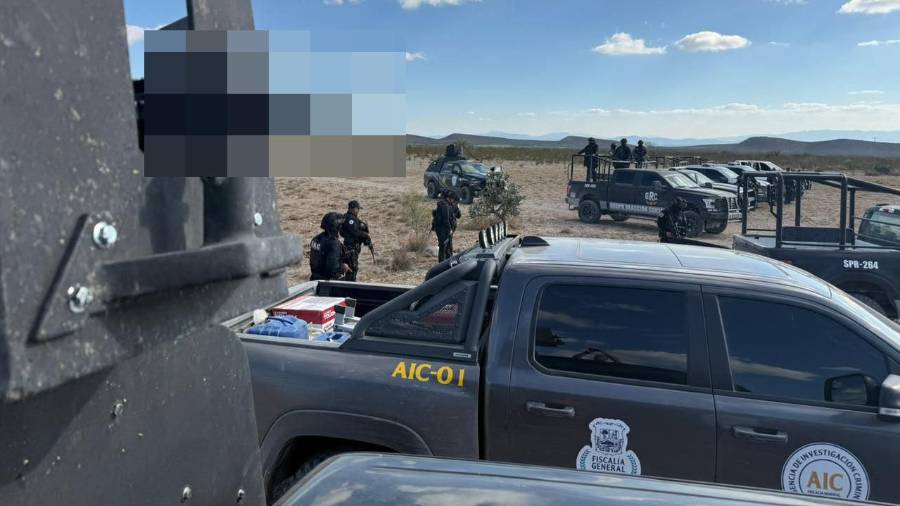 Elementos de seguridad desplegaron un operativo en los límites de Coahuila y Nuevo León tras el enfrentamiento.