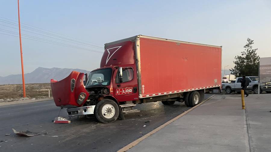 El accidente afectó la circulación de la concurrida arteria.