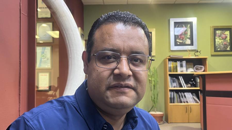 Raúl Rodarte consideró que la disminución de ingresos se ha presentado por la situación que enfrenta el sector de negocios o industrial.
