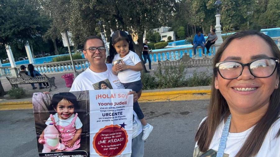 La familia de Yoana organiza eventos y rifas para recaudar los últimos recursos para la cirugía.