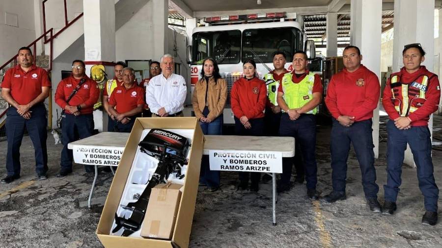 El nuevo equipo permitirá agilizar labores de vigilancia y rescate en la presa Palo Blanco.