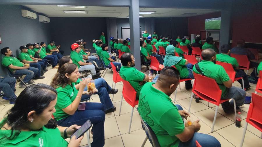Tras la implementación de pantallas se permitió a los trabajadores participar en actividades de convivencia interna sin afectar de manera significativa la operación.