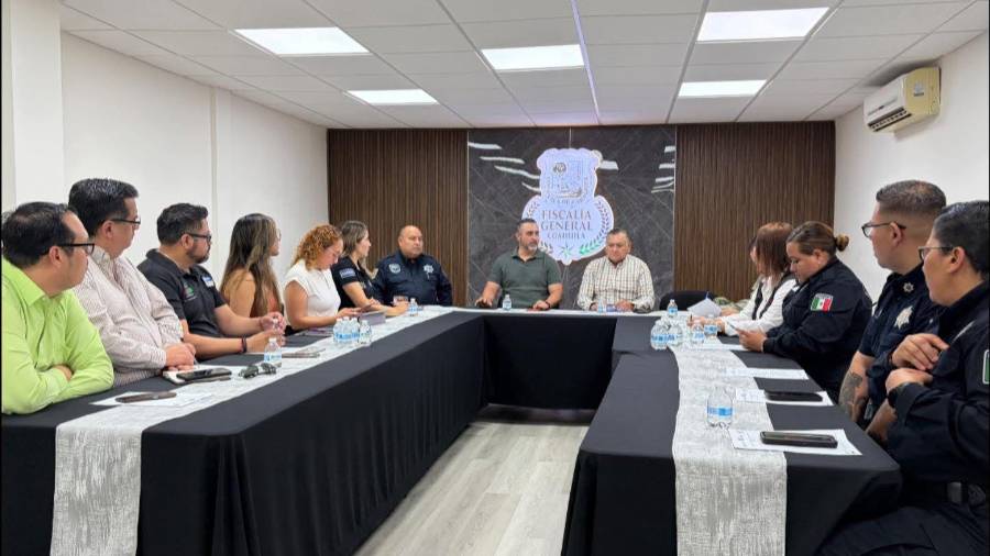 Autoridades estatales, municipales y corporaciones de seguridad participaron en una nueva reunión de coordinación en la Región Centro de Coahuila.