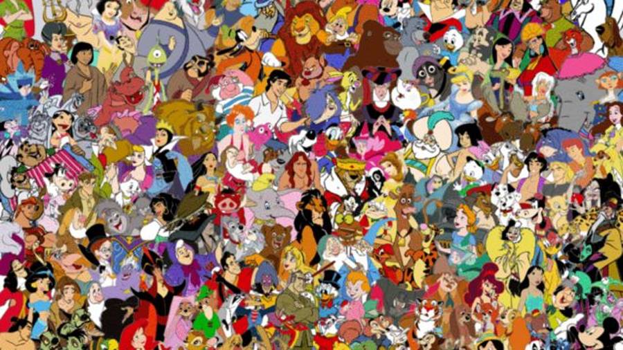 Encuentra a 6 princesas escondidas en esta imagen