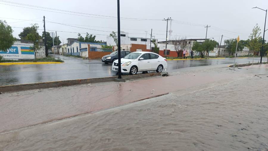 En distintas zonas como la carretera a General Cepeda, la colonia Federico Cárdenas y Quintas del Valle, vecinos reportaron ingreso de agua a viviendas debido al incremento del nivel de las precipitaciones.