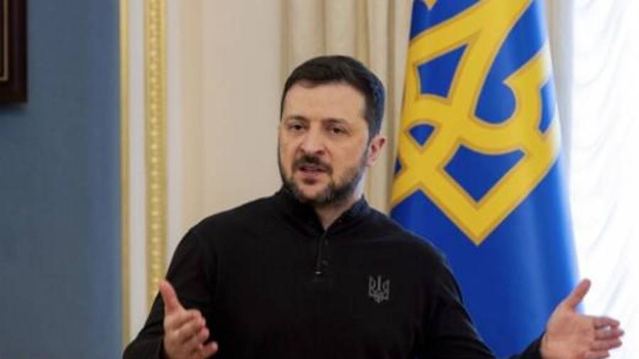 Zelensky afirmó que la inteligencia militar ucraniana tenía pruebas irrefutables de que Rusia seguía proporcionando inteligencia a Irán.