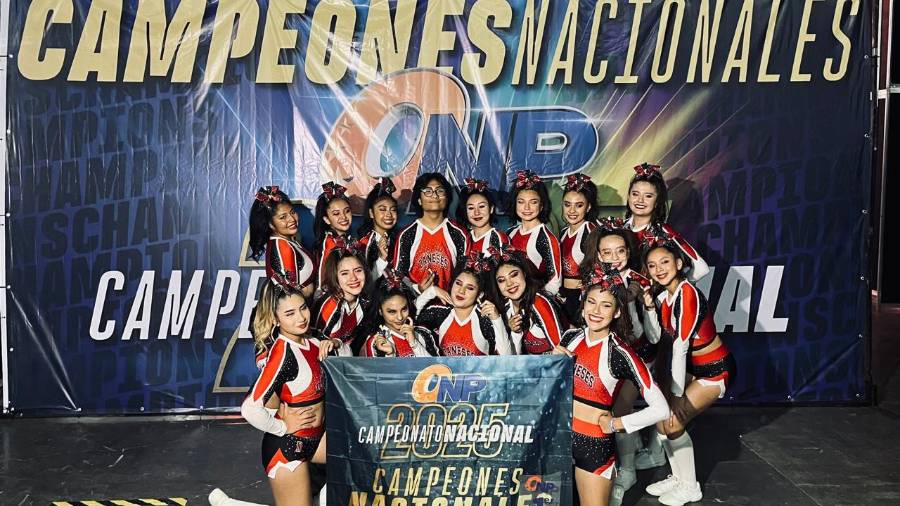 Ejecución coordinada y trabajo en equipo marcaron la rutina campeona del Ateneo Fuente.