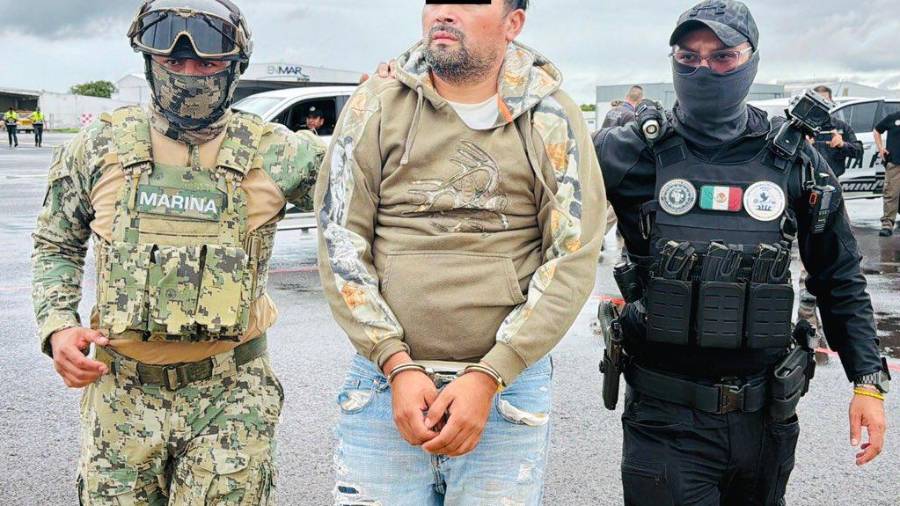 Carlos “N”, alias “El Semáforo”, presunto jefe regional de una organización criminal.