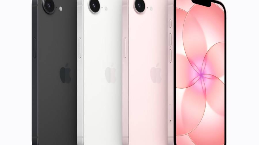 El iPhone 17e fue presentado hoy y estará disponible en negro, blanco y rosa pálido, tendrá las opciones de almacenamiento de 256 GB y 512 GB, y costará 14,999 pesos o 833.28 pesos al mes durante 24 meses.
