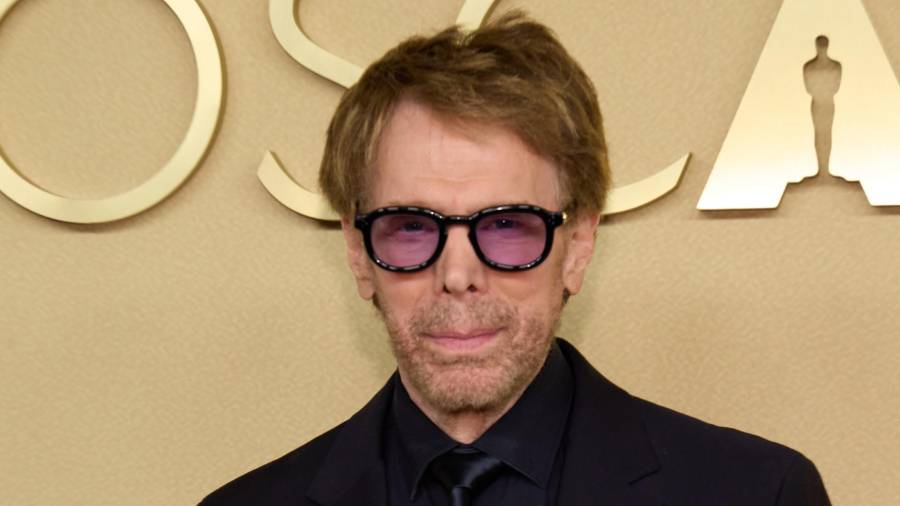 Jerry Bruckheimer arrives at the Oscar Nominee Luncheon held in the International Ballroom at the Beverly Hilton on Tuesday, February 10, 2026.
