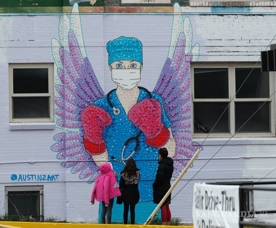 $!Coronavirus: Grafiteros de todo el mundo dan su propia batalla contra el COVID-19 y dan esperanzas a las personas