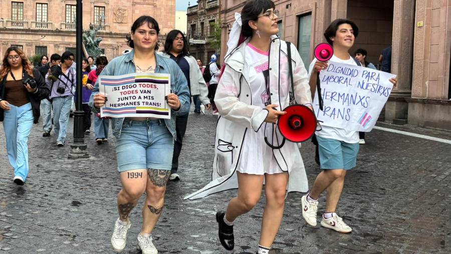 Exigieron al gobierno y legisladores atender las demandas de la comunidad trans.