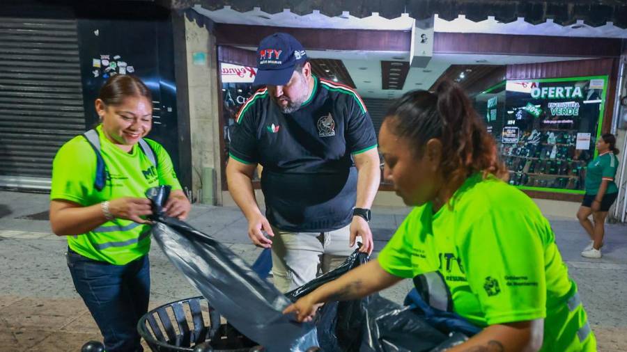 Al corte de los primeros días de la celebración del Mundial de Fútbol 2026 en Monterrey, el ayuntamiento regio reportó que ha recolectado 238 toneladas de basura.