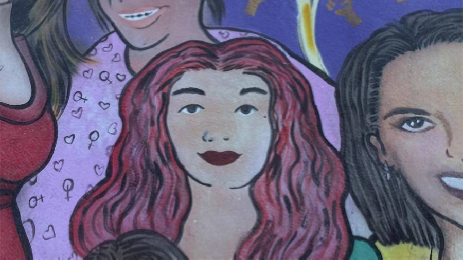 En septiembre del 2023, Rocío Almanza nos compartió la foto de su hija Evelyn; está en el 2do mural de Feminicidio de Saltillo en Casa La Comuna.