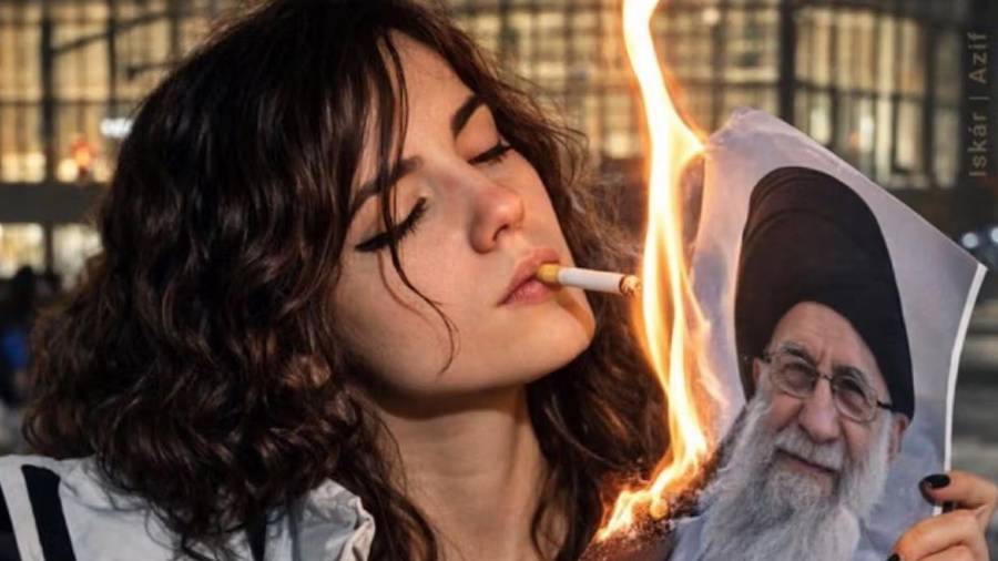 La mujer publica en X bajo el nombre de usuario Morticia Addams.