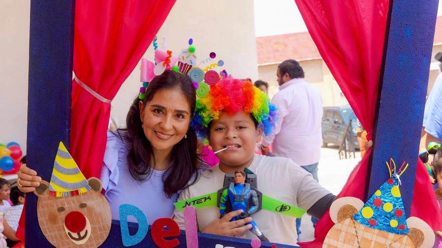 Más de 200 niñas y niños fueron beneficiados en distintas comunidades con estas acciones.