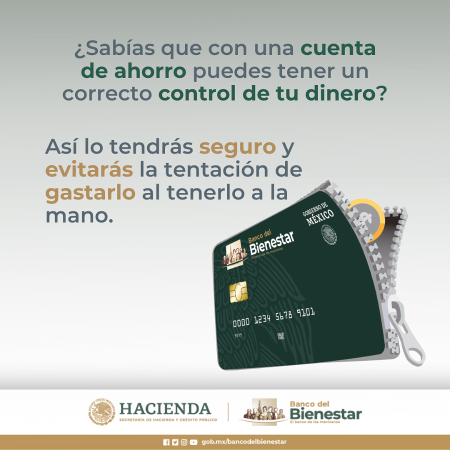¿Cómo abrir una cuenta de ahorro en el Banco del Bienestar?