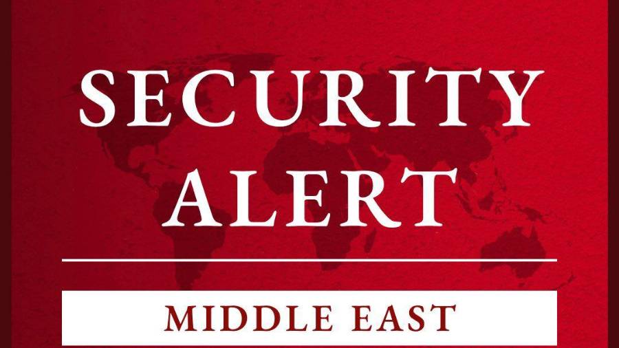 Gobierno de Estados Unidos activan alerta por la escalada tensión en la guerra de Medio Oriente.