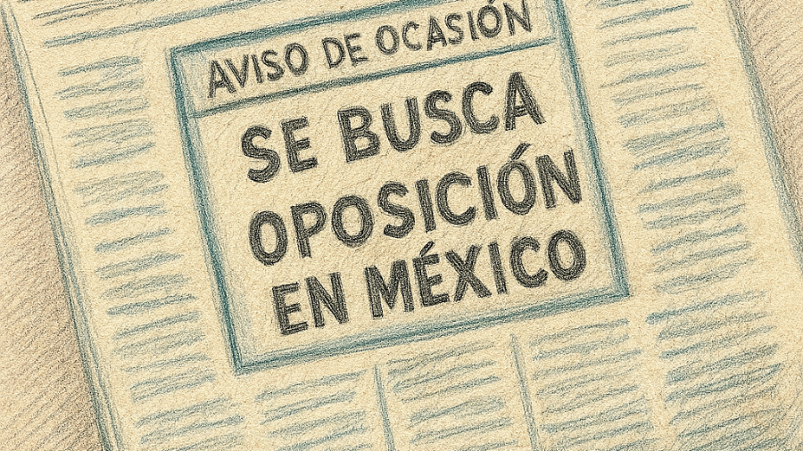 Se busca oposición 2026. Urge. ¿PAN, Pétain y Salinas Pliego?