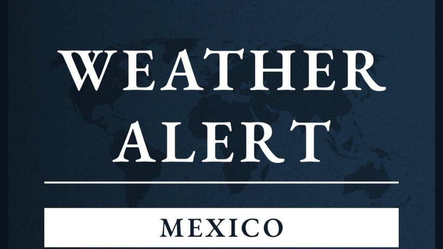 Alerta de la Embajada de Estados Unidos en México por el Huracán Rachel en Baja California Sur.