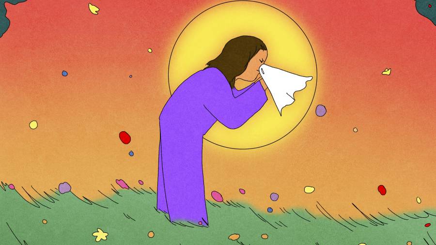 Para las personas asmáticas, los alérgenos primaverales pueden inflamar las vías respiratorias.