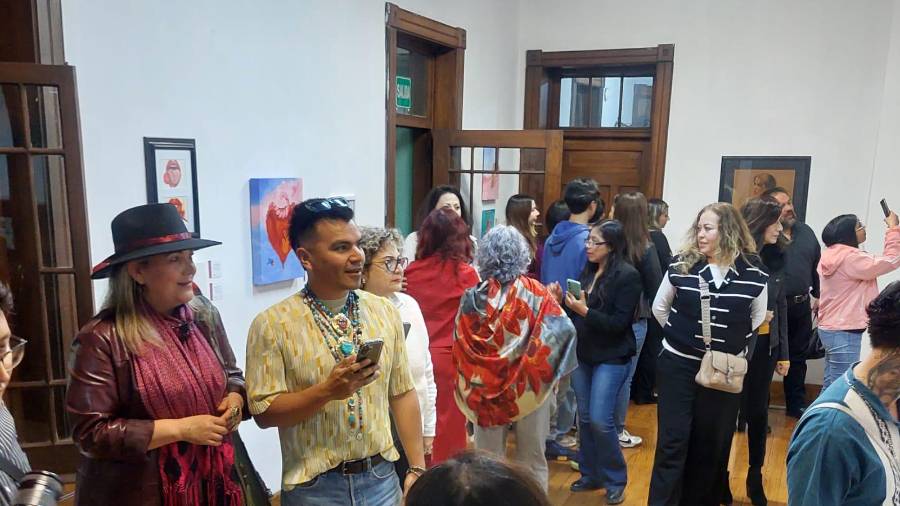 Saltillo: Inauguran exposición ‘Musa Erótica’ de Sandra Petrarulo en el Recinto Aurora Morales