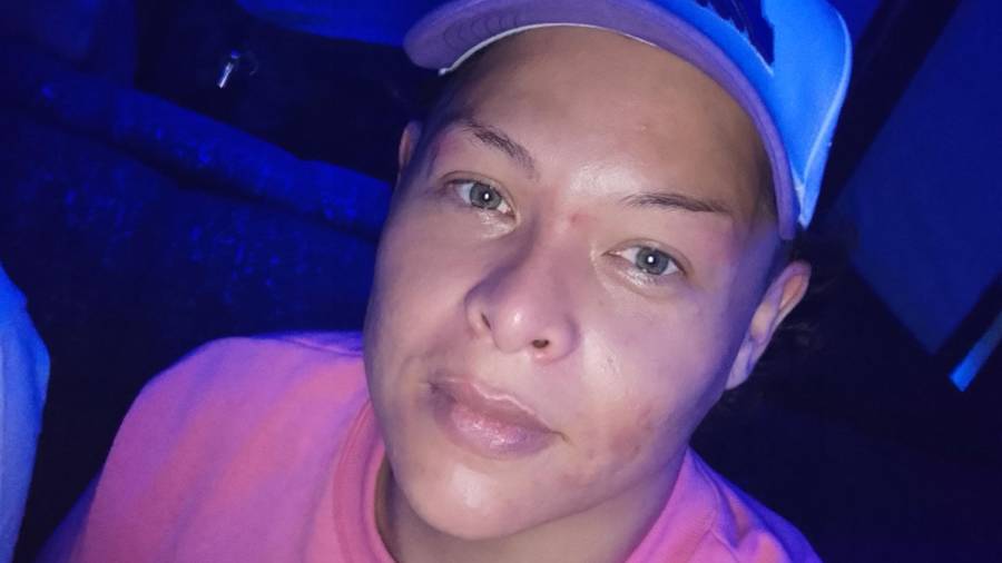 Esta fotografía del 27 de septiembre de 2026, obtenida por The Associated Press, muestra a Daniela Fuentes, una mujer transgénero de Cuba que fue deportada de Estados Unidos.