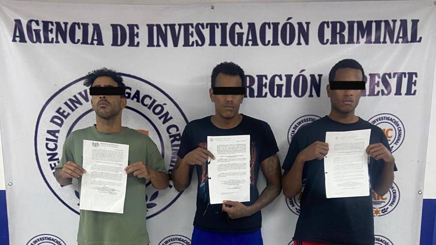 La captura fue posible gracias a las cámaras de seguridad de C4.