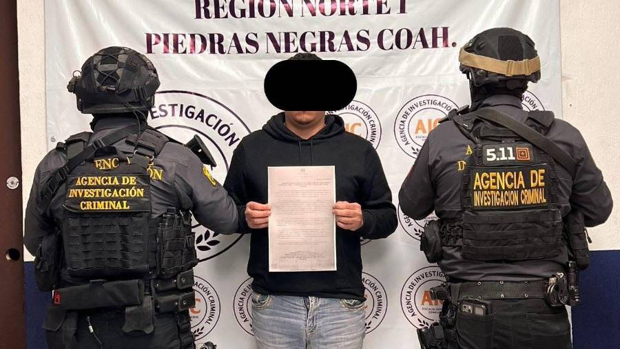 Tras la captura, el presunto homicida será trasladado a Piedras Negras para enfrentar el proceso judicial.