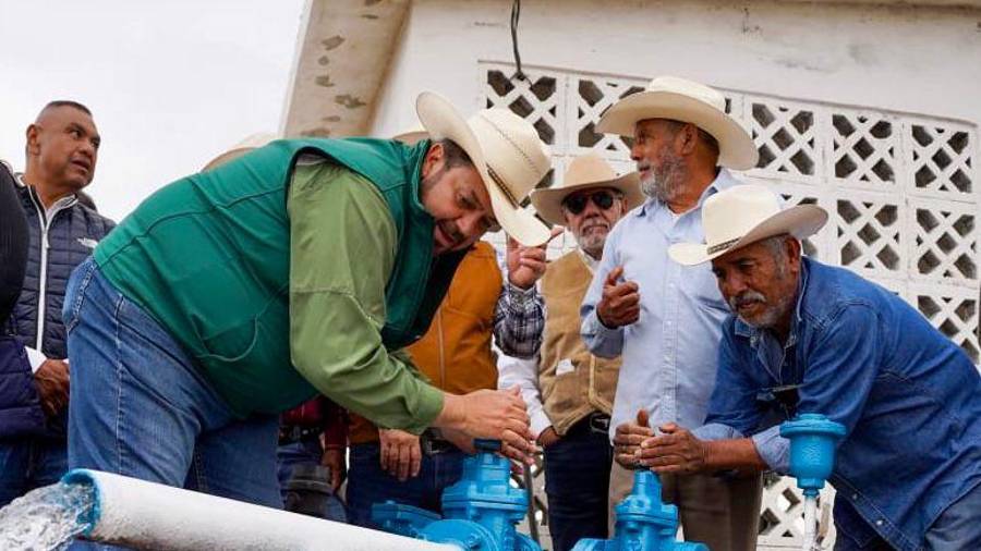Se realizaron acciones de mantenimiento y equipamiento en pozos profundos y obras de drenaje sanitario