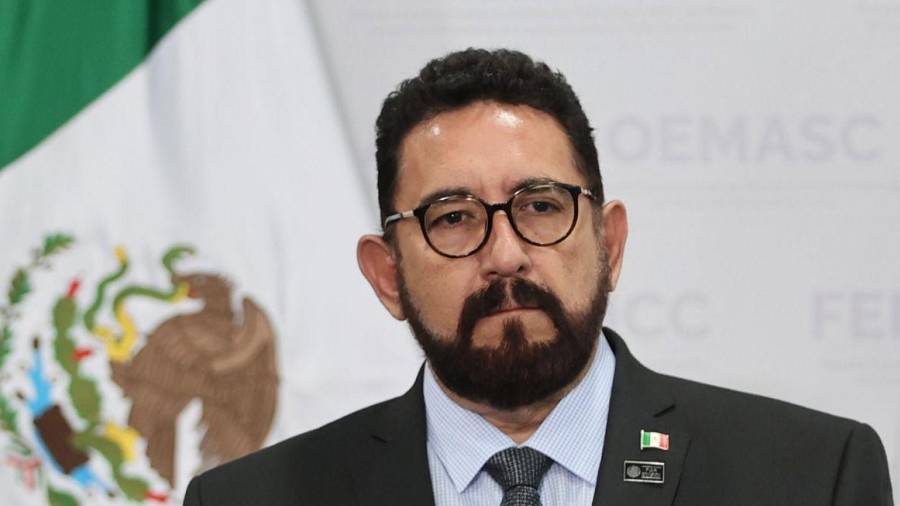 Ulises Lara, vocero de la FGR y fiscal especial en Investigación de Asuntos Relevantes, informa avances del caso de agentes de la CIA