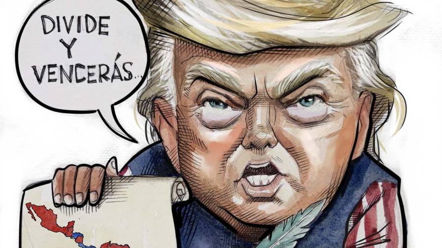 Trump: Maquia-bélico