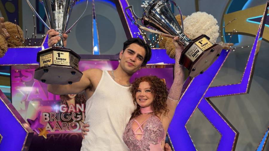 Favoritos. Con 125 puntos y el respaldo del público, la pareja conformada por Bozzo y Mercury se convirtió en la ganadora absoluta de la séptima temporada del concurso de baile.