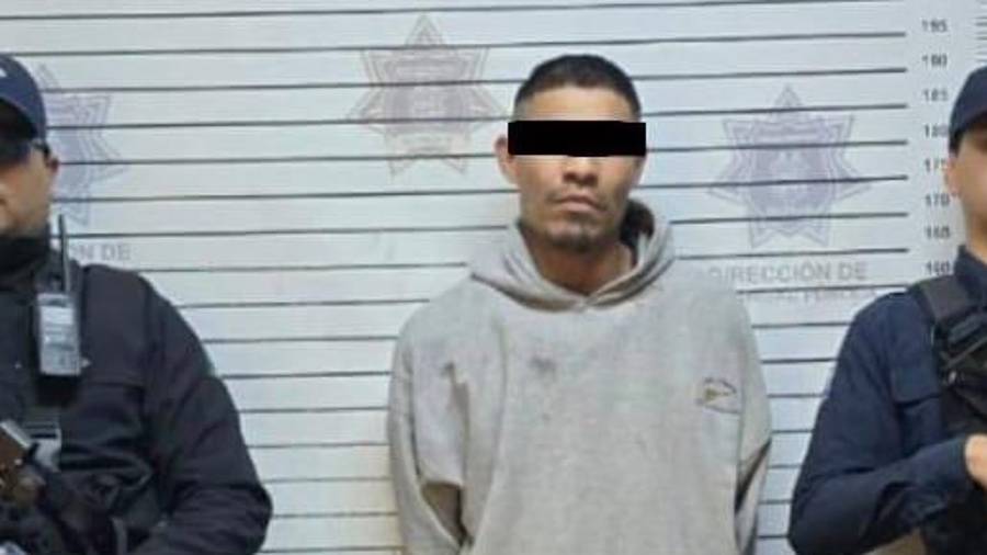 El detenido fue puesto a disposición de la autoridad correspondiente.