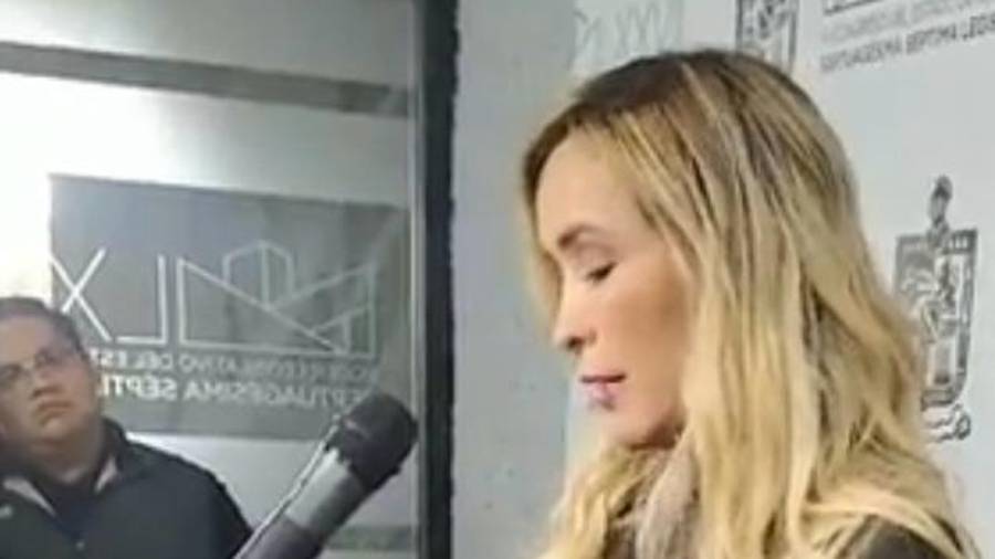 La ex eposa del gobernador de Nuevo León, Jaime Rodríguez Calderón, Adalina Dávalos, presentó la iniciativa, este martes