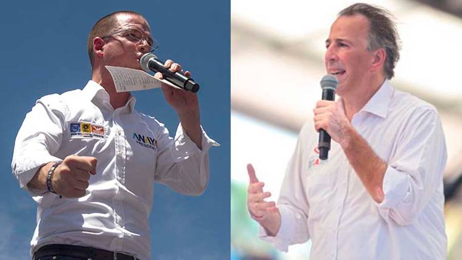 Encuestas colocan a Anaya y Meade cerca del triunfo a dos días del cierre de campañas