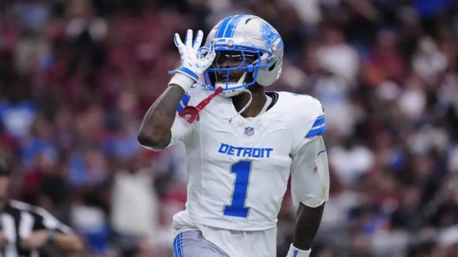 El receptor de los Detroit Lions consiguió que la NFL retirara lados multas por sus celebraciones ante Buffalo Bills. La liga le pidió cuidar su comportamiento dentro del campo.