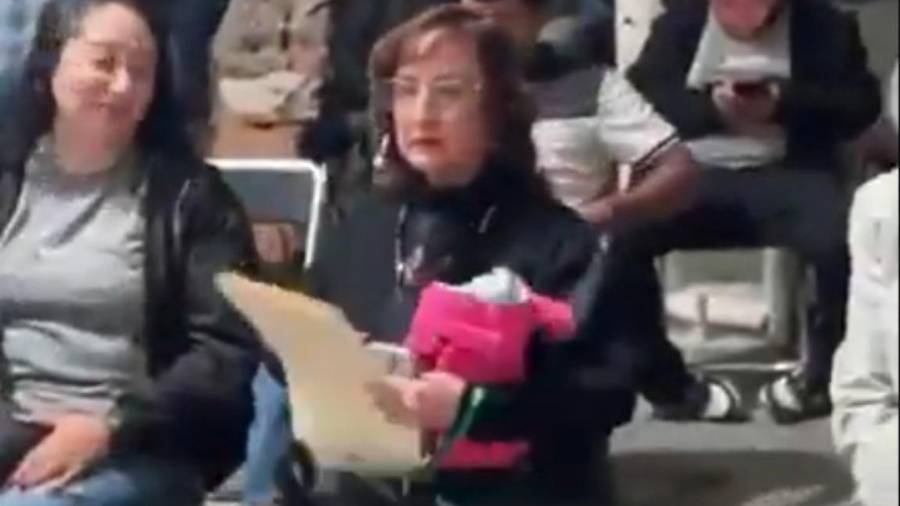 La regidora de cultura del municipio de Ocotlán, Jalisco, Silvia Iliana Villarruel Gutiérrez, fue captada en video en un evento oficial cargando a un mono araña, primate en peligro de extinción; al cual la mujer le dio un manotazo.