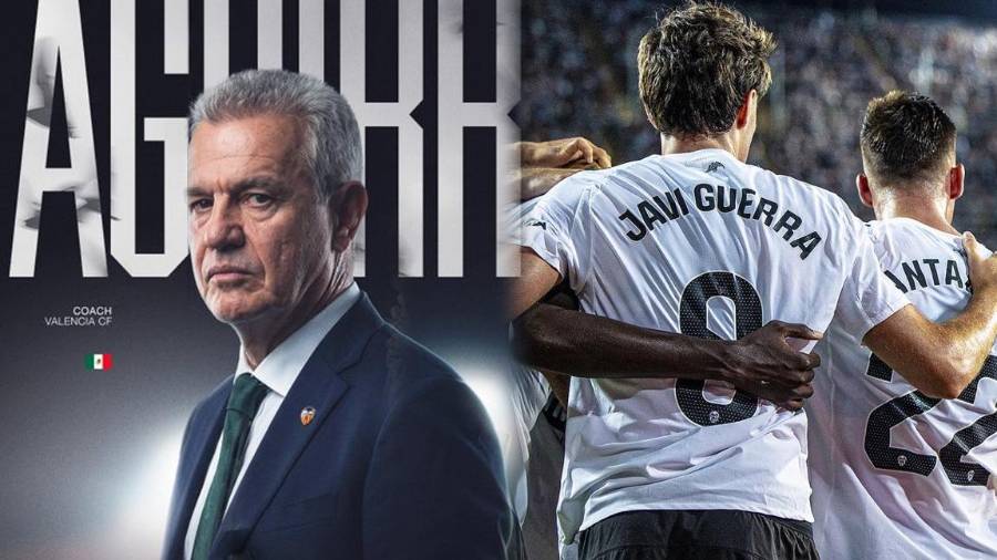 Aguirre fue anunciado como nuevo entrenador del Valencia, equipo que atraviesa el peor inicio de temporada de su historia tras siete jornadas.